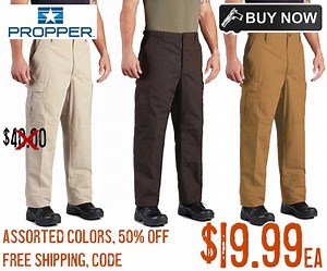 Propper BDU 65/35 Polycotton Ripstop Pants $19.99 FREE S&H