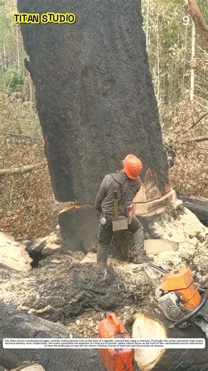 Logging: How Chainsaws Turn Big Trees Into Cut Logs