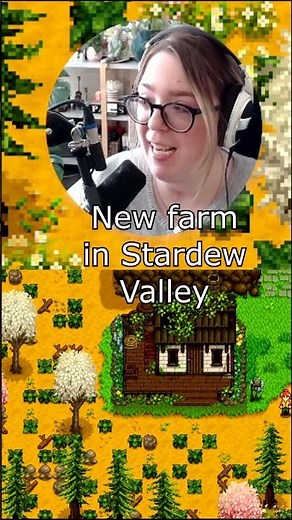 Robin showing me my farm for the first time 🌱