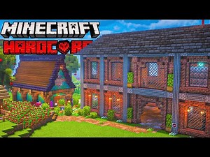 Surviving 100 Days Building The ULTIMATE Farm | Homestead Minecraft Modpack
