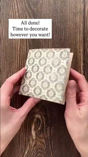 Mini folio journal! Easy easy easy! #papercrafts #journal #junkjournaling #scrapbook