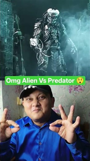 Fight Between Alien & Predator/Alien Kills Predator/AVP-Alien & Predator#Shorts#English Movies#😱🔥😱
