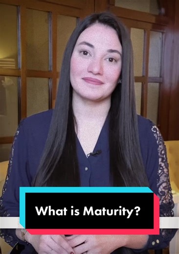 Maturity: More Than Age, It's About Growth & Grace