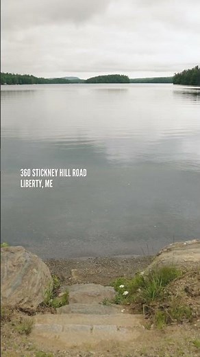 Enchanting Lakefront Cabin for Sale | 360 Stickney Hill Rd, Liberty, Maine