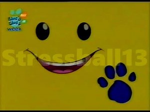 Face idents Nick Jr Blues Clues Week UK