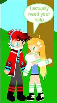 Amber Green The Farm Girl | Minecraft Isekai Harem Shorts 1 (Stick Nodes Animation)