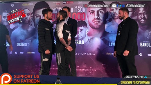 🔴 Lewis Ritson and Robbie Davies Jr face-off