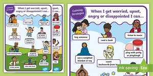 Calming Strategies Poster