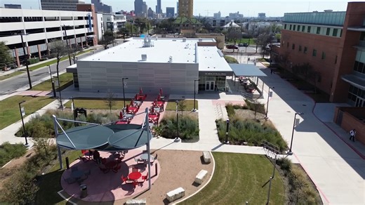 Welcome to the future of science education at San Antonio College! The brand-new Science Laboratory Building boasts seven flexible classrooms that double as advanced laboratories for subjects such as microbiology and anatomy. Equipped with cutting-edge technology, this innovative space will play a pivotal role in shaping the future of our community. #GroundbreakingFutures Learn more at alamo.edu/cip. | The Alamo Colleges District