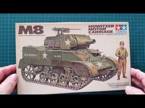 Tamiya 1/35 M8 Howitzer Motor Carriage - Kit Review