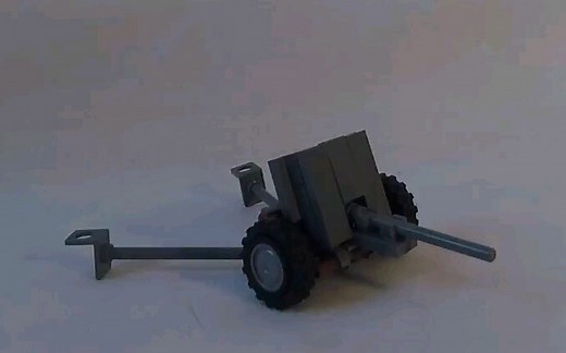 LEGO brickmania 二战PAK36型反坦克炮 Speed Build 快速搭建