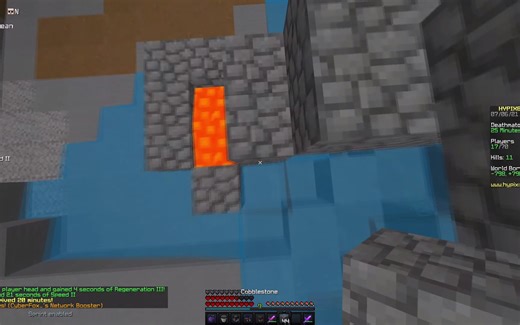 (4K 60帧)当UHC GOD在hypixel UHC SOLO中获得21KILLS并取得胜利