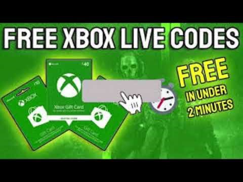 FREE Xbox Gift Card Codes 2025 /$100 Get Free Xbox Promo Codes 2025!