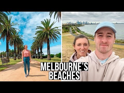 Exploring Melbournes Beaches | St Kilda and Brighton Beach | Melbourne Australia Vlog