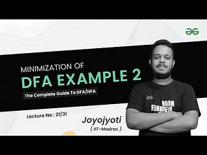 Minimization of DFA Example 2 | The Complete Guide to NFA/DFA | GeeksforGeeks GATE