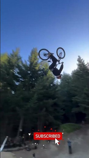 Insane Duble Back Flip FAIL 😱 #mtb #downhill #biking