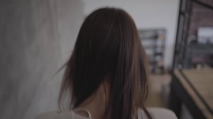 Back View Young Brunette Caucasian Woman Stock Footage Video (100% Royalty-free) 1048450264 | Shutterstock