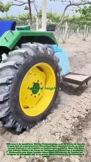 Traktorunterstützte Düngung im Weinberg: Die Effizienz der mechanisierten Nährstoffausbringung