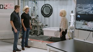 68K views · 1K reactions | NASA and Icon are working together to 3D print with lasers to turn the fine powder on the moon’s surface into landing pads, roads and habitats. https://cbsn.ws/46I63iG | 60 Minutes | Facebook