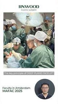 DEEP PLANE Facelift | MAFAC Amsterdam 2025 Faculty Experience – Dr. Min-Hee Ryu
