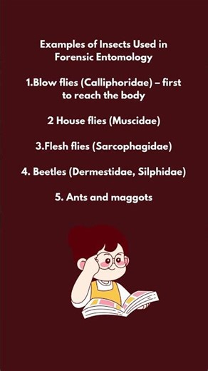 Forensic Entomology 💕💕❤️❤️