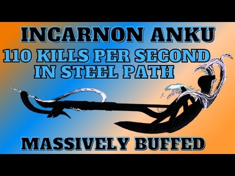 This Warframe Incarnon Anku Build Is So INSANELY OP !!