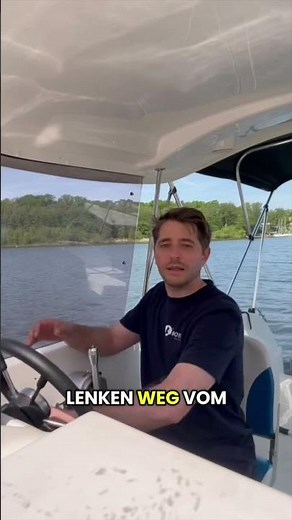 Ablegen mit Außenbordmotor. So legst du auch auf begrenztem Raum sicher vom Steg ab.