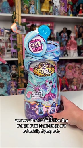 Dasha ♡ on Instagram: "Magic Mixies Pixlings Shimmerverse Flyt! Such a cute dragonfly inspired doll 🥰 🩵 magic mixies pixlings dolls, small dolls, fairy doll, fashion dolls, doll unboxing #magicmixies #magicmixiespixlings #fashiondoll #dollunboxings"