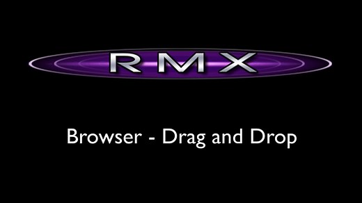 Stylus RMX Video Tutorials: Browser - Drag and Drop