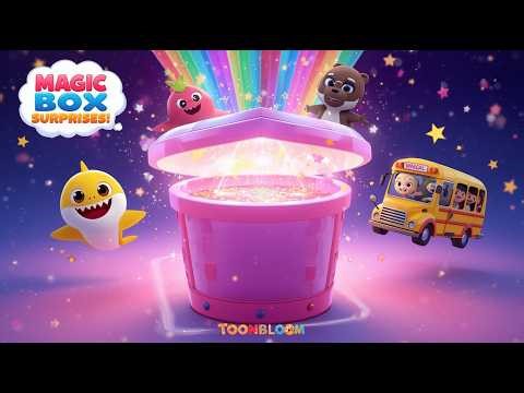 Surprise Toy Box Songs for Kids 🎁🎵 | tooncrush Nursery Rhymes