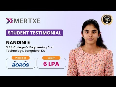 How Nandini got Placed After Embedded Course at Emertxe | Landed Her Job at Borqs Technologies