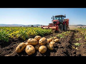 Inside Potato Farms – Harvesting 390 Million Tons Every Year