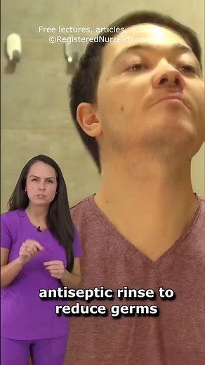 Tonsil Stones Removal from Throat with Cotton Swab #tonsilstones #nursing