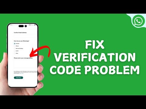 How to Fix WhatsApp Verification Code Problem