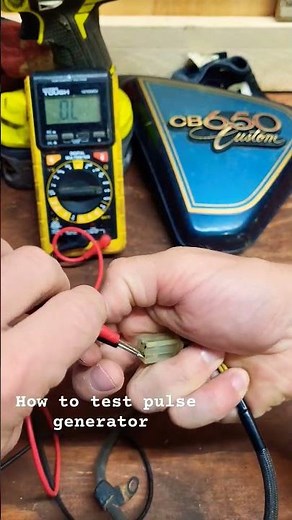 How to test pulse generator 1981 Honda CB650