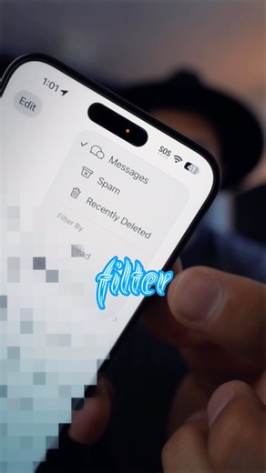 iPhone Spam/Deleted Msgs folder. #techtips #iphonetips #ai #appletips