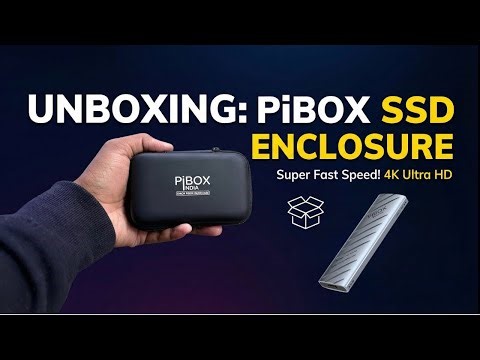 PiBOX NVMe SSD Enclosure 10Gbps – Tool-Free, USB-C, Full Speed Test!