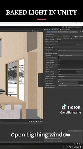 Baking Light Techniques for Realistic Graphics in Unity