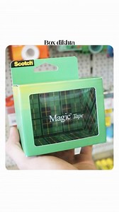 Harshit Jain on Instagram: "Scotch created a packaging so smart, their product literally disappears from the box. 👀✨ You know how regular tape leaves a glossy mark on paper? Well, Scotch solved that by inventing an invisible tape that blends right in. But here’s the twist — instead of saying “our tape is invisible,” they installed an ultra-thin tilted mirror inside the transparent box. So when people saw it in stores, all they saw was an empty box labeled “Magic Tape.” Now that’s what we call n