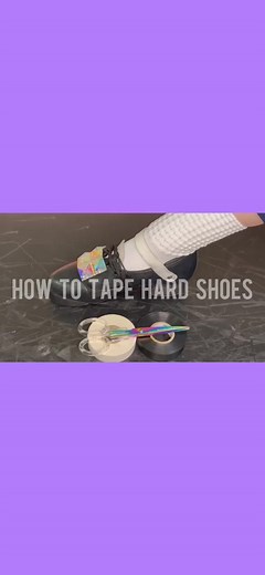 💜HOW TO TAPE HARD SHOES💜 Here is one way to tape your hard shoes! We hope this tutorial helps! Subscribe to and follow IDM for more tips!