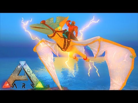 NEW SHOCK PTERANODON & FLYING ARMY!!! ARK CRYSTAL ISLES ARK: SURVIVAL EVOLVED ARK MEGA MODDED E03