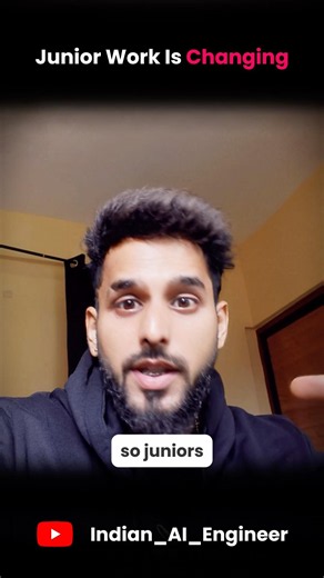 Junior entry level jobs need to do this in AI era