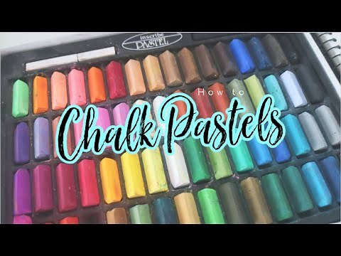 How To Use Chalk Pastels | 🎨 Tips for Journaling & Artworks