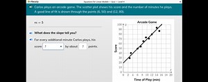 i-ReadyEquations for Linear Models - Quiz - Level HCarlos pl... | Filo