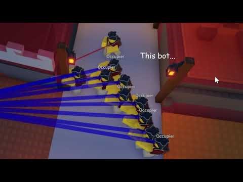 Custom Pathfinding Bot Behavior Demo