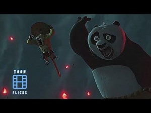 Best Fight Scene of Kung Fu Panda 2 (2011) | Shen's Weapon