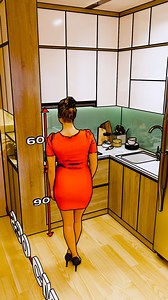 📐📏 Medidas PRO para una Cocina en L Pequeña #casas #construccion #house | Planos para Casas