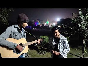 Labo ko labo pe sajao Kk| Guitar cover unplugged| Vishal radhe official|