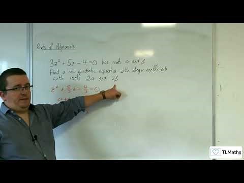 A-Level Further Maths D2-01 Roots of Polynomials: Forming New Equations Part 1
