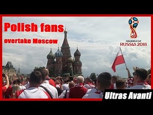 Polish fans overtake Moscow I Poland-Senegal I World Cup Russia 2018